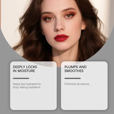 Zephoco Roze Voedende Lippenolie Hydraterende Plumping Lipgloss Met Hyaluronzuur Vitamine E Voor Zachte Lippen