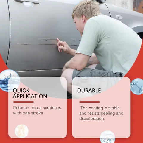 HOMONTH Auto Kratzer Reparaturstift Professionelle Fahrzeuglackpflege Renovator Für Feine Kratzer Lackausbesserungswerkzeug
