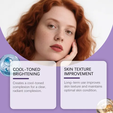 Crème de Rose Blanche Correctrice de Teint Hydratante Éclaircissante Avec Niacinamide Acide Hyaluronique Soin du Visage