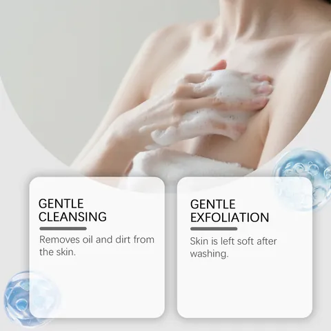 Oceaura Savon à la Citronnelle Herbacé Hydratant Nettoyage de la Peau Soin du Corps Visage Savon Solide