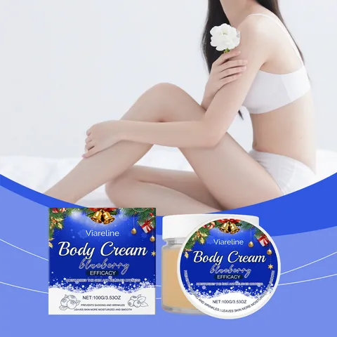VIARELINE Heidelbeer Nährende Körpercreme Feuchtigkeitsspendende Straffende Anti Falten Körperlotion Für Damen Weihnachtsgeschenk