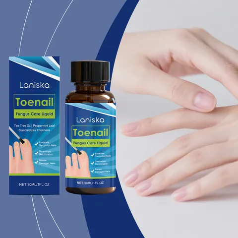 Liquido Professionale per la Cura del Fungo dell'Unghia del Piede Con Olio di Tea Tree ed Estratto di Foglie di Menta Piperita