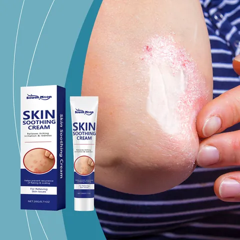 Crème Apaisante Douce pour le Soin Quotidien Nourrissante et Hydratante Soulagement pour la Peau Sèche Rouge et Qui Démange
