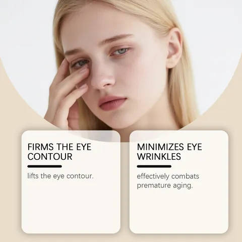 Feuchtigkeitsspendende Augencreme Anti-Aging Faltenentfernung Mit Pinsel Tragbare Hautpflege Oogcrème Tube