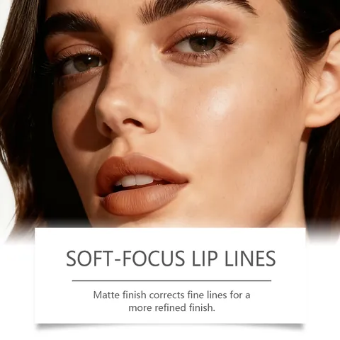 Zephoco Tinta per Labbra Opaca Setosa Idratante Impermeabile Lunga Durata Texture Mousse Trucco Labbra per Donna