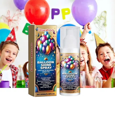 Spray de Brillance pour Ballons pour un Lustre de Longue Durée Traitement de Surface Éclatant pour Décoration de Fête Mariage Événement