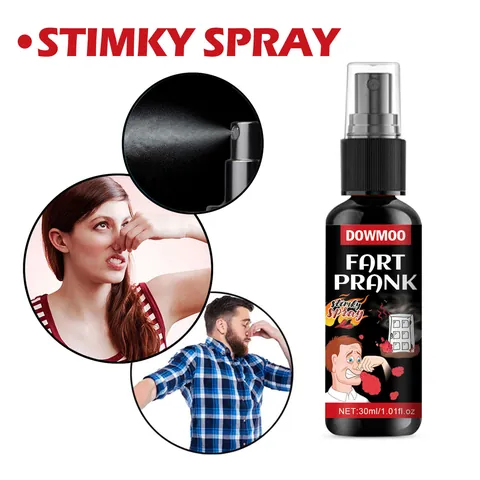Fart Prank Stinky Spray Capsaicin Pepper Extract Mustard Smell Prank Toy For April Fools Day Party Prank Gag Gift For Adults