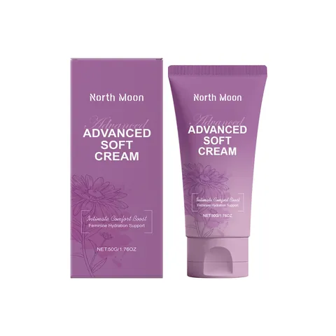 North Moon Crema Suave Avanzada para Mujer Cuidado Corporal Hidratante Calmante Apoyo de Hidratación Femenina Fórmula Suave