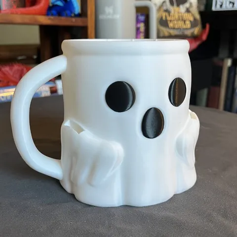 Halloween Geist Eisbecher 3D Süße Keramik Geist Kaffeetasse Für Dessert Frühstück Haus Küche Büro Deko Geschenk Für Damen Herren