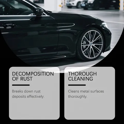 RayHong Multi-Purpose Rust Remover Spray For Car And Home Metal Surface Cleaning Citric Acid Formula 30ml Rust Treatment