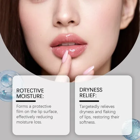 Bálsamo Labial HOYGI de Limón y Cúrcuma Hidratación Profunda Aclarado de Labios con Manteca de Karité y Aceite de Jojoba