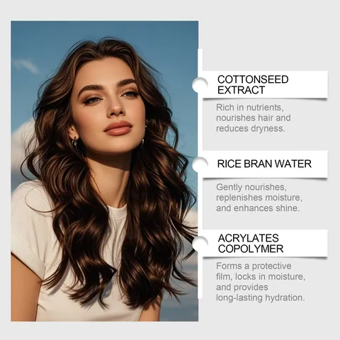 HOEGOA Haar Volumemousse Natuurlijke Luchtige Voedende Stylingschuim Voor Krullend Haar Flexibele Versteviging Glanzende Glans Voor Dames