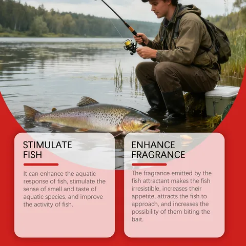 HozoneX Attractif Universel pour Poissons Additif de Leurre Puissant pour Eau Douce Salée Réservoir Pêche à la Carpe Appât Parfum