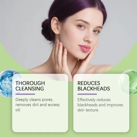 Limpiador Facial de Árbol de Té Viareline Limpieza Profunda de Poros Control de Grasa Refrescante para Mujeres Hombres Cuidado Piel