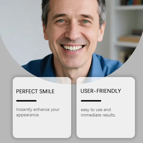 ORALHOE Denture Modification Set For Instant Smile Enhancement Resin Veneers With Gutta-percha For Adults Cosmetic Teeth