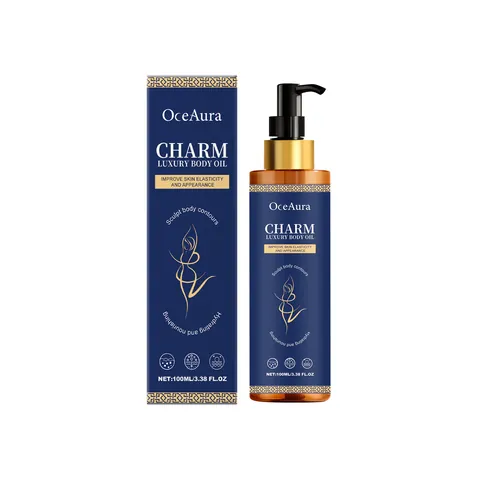 Aceite Corporal de Lujo OCEAURA para la Elasticidad de la Piel Suero Corporal Hidratante Reafirmante Cuidado Diario Nutritivo Refrescante de la Piel para Mujeres