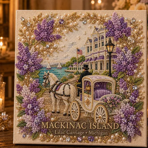Timeless Destinations DIY Parel Kunst Kit 3D Strass Diamant Schilderen Landmark Landschap Handgemaakt Ambacht Huis Decor