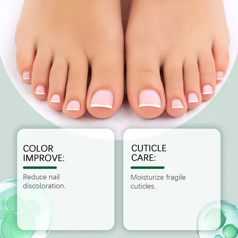 LANISKA Overnight Nail Protect Patches 72pcs Gentle Nourishing Moisturizing Nail Care Stickers For Fragile Discolored Toenails