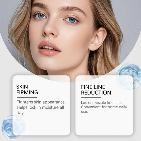Viareline Crème Anti Âge à la Gelée Royale Raffermissante Hydratation Profonde Crème Visage Nourrissante Soin de la Peau