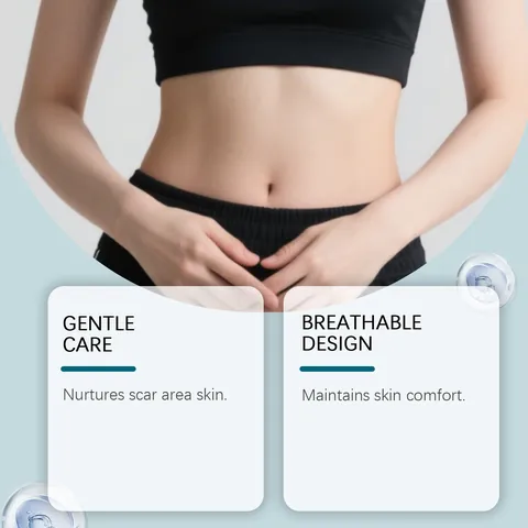 Láminas de Silicona para Cicatrici Impermeable Transpirable Cinta Autoadhesiva para el Cuidado de la Piel Diseño Fino Suave para el Tratamiento de Cicatrices