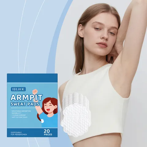 EELHOE Invisibili Cuscinetti Anti-Sudore Ascelle Monouso Traspiranti in Tessuto non Tessuto Cotone per Uomo Donna Uso Quotidiano