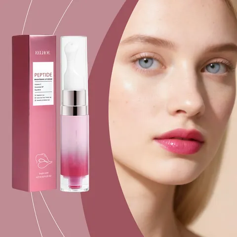 EELHOE Peptide Verhelderend Lipserum Hydraterende Lipessence Met Vitamine C Ceramide Lichtroze Lipverzorging Voor Vrouwen