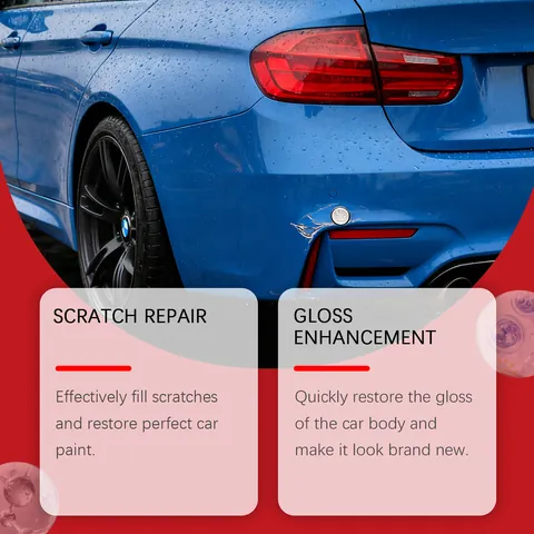 Homonth Auto Kratzer Entferner Creme Nano Beschichtung Polieren Renovierung Paste Mit Schwamm Für Auto Lack Reparatur Reinigung