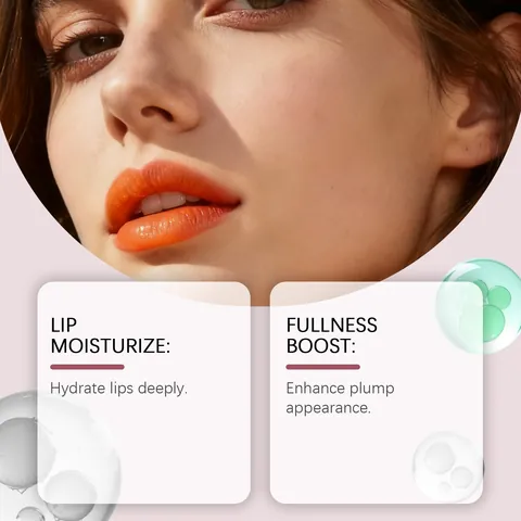 Peptide Verhelderend Lipserum Hydraterende Lipverzorging Met Vitamine C Ceramide Squalaan Voor Gladdere Lippen