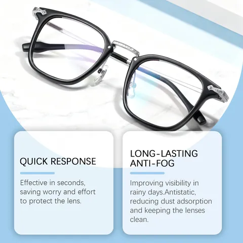 JUE FISH Anti-Fog Spray for Eyeglasses Lens Cleaner and Scratch Remover for Optical Glasses Goggles Dental Mirrors Clear Vision