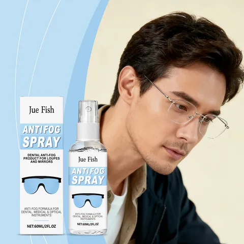 JUE FISH Anti-Fog Spray for Eyeglasses Lens Cleaner and Scratch Remover for Optical Glasses Goggles Dental Mirrors Clear Vision