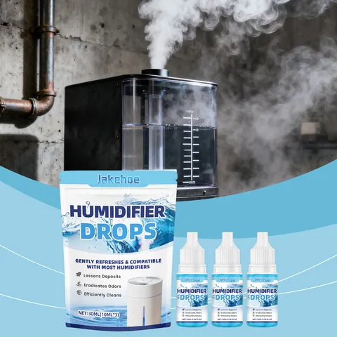 Humidifier Cleaner Drops Efficient Odor Eradication Limescale Removal Cleaning Liquid Solution For Home Air Purifiers