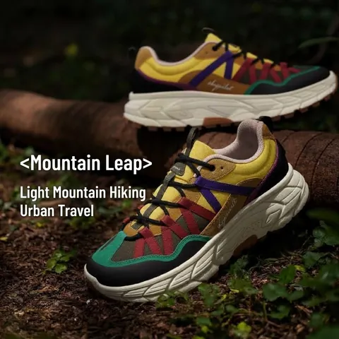 SkyPilot Low-Top Hiking Shoes For Men Women Canvas Synthetic Leather Non-Slip Wear-Resistant Outdoor Trekking Sneakers