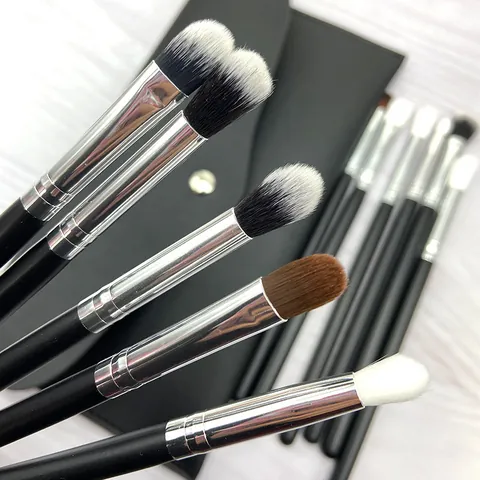 Professionelles Make-up Pinsel Set Für Lidschatten Foundation Puder Weiche Synthetikfaser Beauty Tools Mit Schwamm Puff Kit