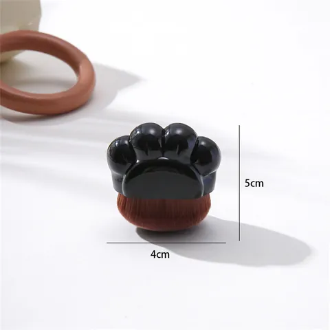 Tragbarer Katzenpfoten Foundation Pinsel Concealer Pinsel Weiche Synthetikfasern Schnelles Makelloses Make up Damen Schminkutensilien