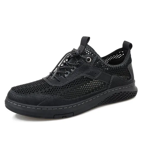 Heren Outdoor Wandelschoenen Ademend Mesh Casual Sneakers Grote Maat 8988 Lichtgewicht Trekking Wandelschoenen voor Sport