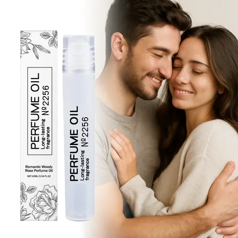 Romantisch Holzige Rose Parfümöl Rollerball Langanhaltender Alkoholfreier Duft Für Herren Damen Tragbarer Körperduft