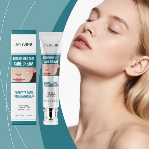 JAYSUING Crème de Soin Éclaircissante pour les Taches Niacinamide Hydratante Correcteur de Taches Brunes Crème Nourrissante Visage
