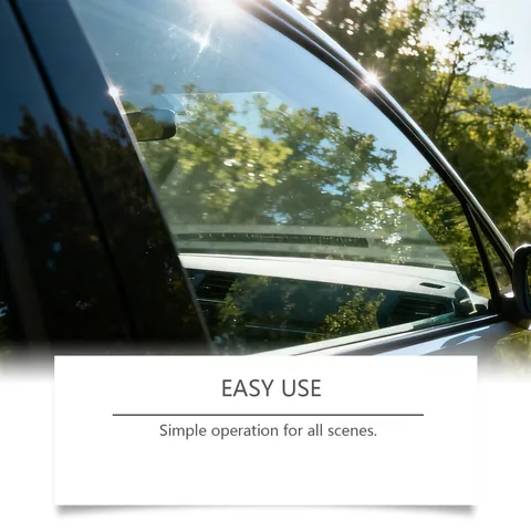 Hikmarion Auto Glas Ölfilm Reinigungsbürste Glas Ölfilm Entferner Mit Schwammkopf Für Windschutzscheibe Sichtverbesserung