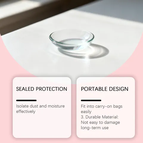 TORVIKX Draagbare Contactlenshouder Set Roze Plastic Opbergdoos Met Spiegel Pincet Zuigstick Oplossing Fles Voor Reis Thuis