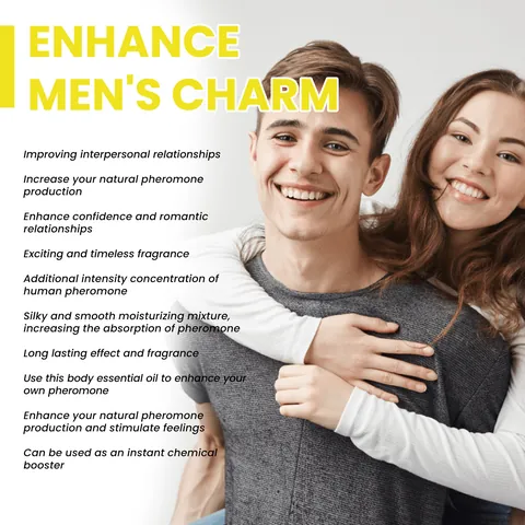 Pheromone Body Essential Oil Natural Fresh Long Lasting Fragrance Perfume Oil For Men And Women Body Care Charm