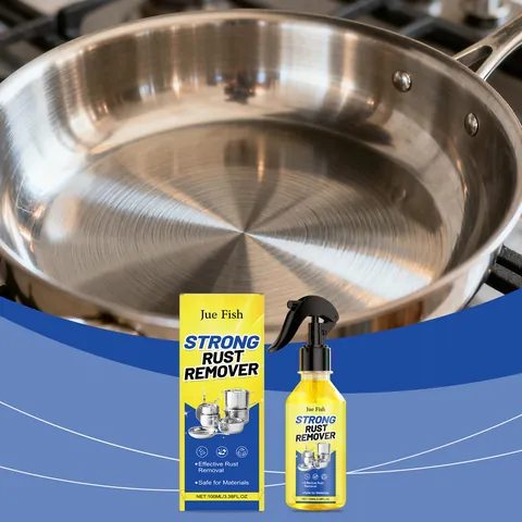 Jue Fish Strong Metal Rust Remover Spray Multi Purpose Rust Dissolving Inhibitor For Stainless Steel Kitchenware Household Tool