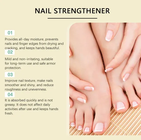 Professioneller Keratin Nagelstärker Reparaturserum Für Beschädigte Nägel Feuchtigkeitsspendendes Nagelhautpflege-Essenz