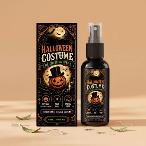 Spray Illuminante per Costumi di Halloween Aggiunge Lucentezza Ravviva Colore Spray Decorativo Sicuro sui Tessuti per Cosplay