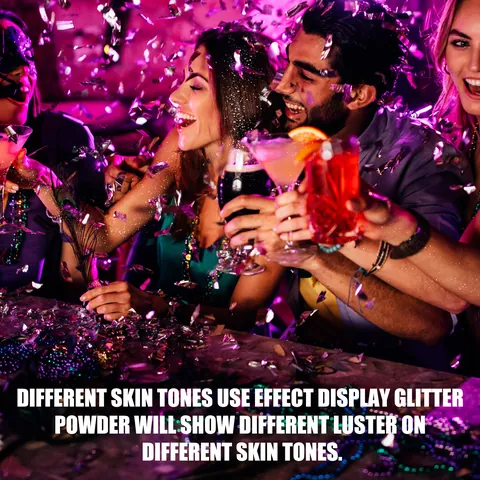 Spray de Purpurina Brillante para Cabello Cuerpo Ropa Club Nocturno Fiesta Maquillaje Piel Brillante Spray Iluminador Facial y Corporal