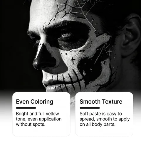 Halloween Face Paint Stick Red Black White Body Paint Crayon Professional Cosmetic For Party Cosplay Makeup Makeup Tool