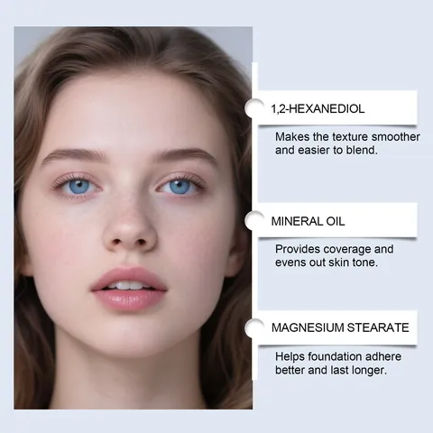 Zephoco Farbkorrektur Concealer Stift Mit Schwammkopf Für Gesicht Abdeckung Glatte Textur Professioneller Make-up Stick Für Damen