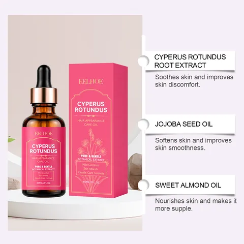 Nut Grass Nährendes Essenzöl Feuchtigkeitsspendendes Haut Haarpflege Alltägliches Pflanzliches Sanftes Treatment Damen Herren