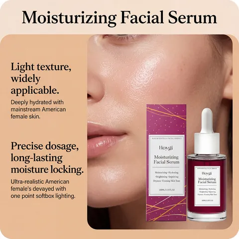 Sérum Hidratante Facial Extracto De Rosa Centella Hidratante Iluminador Cuidado De La Piel Esencia Nutritiva Para Cuidado Facial Diario