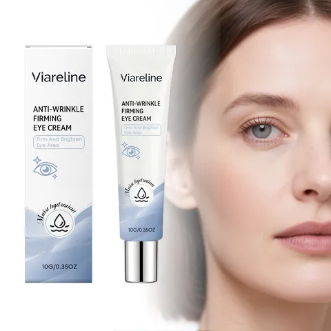 VIARELINE Crema Para El Contorno De Ojos Antiarrugas Reafirmante Tratamiento Hidratante Para Líneas Finas Y Ojeras