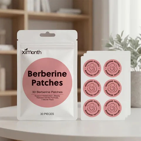 XIMONTH Berberine Skin Care Patches Gentle Breathable Metabolism Support Body Care Patch For Daily Use Professional Skin Care